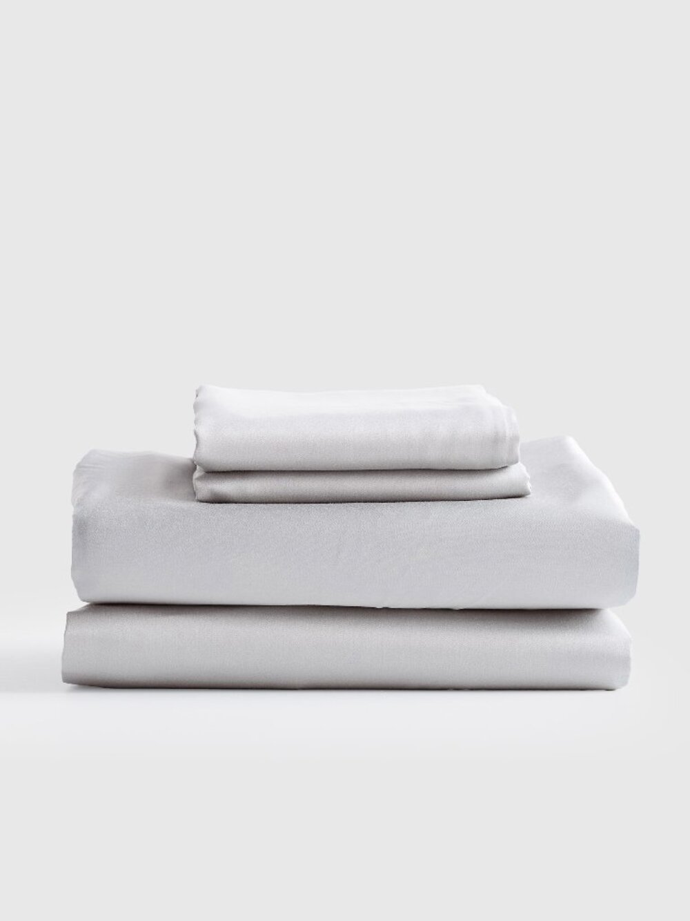 Quince Bamboo King Sheet Set in Grey